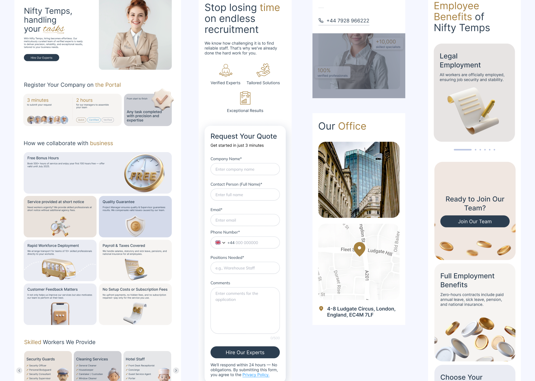 Professional Staffing Platform