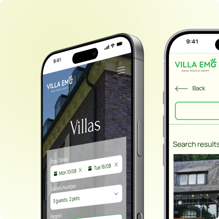Platform Villa emg