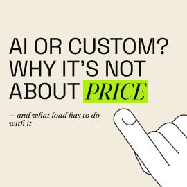 Before you choose between AI tools and custom development, ask yourself three things