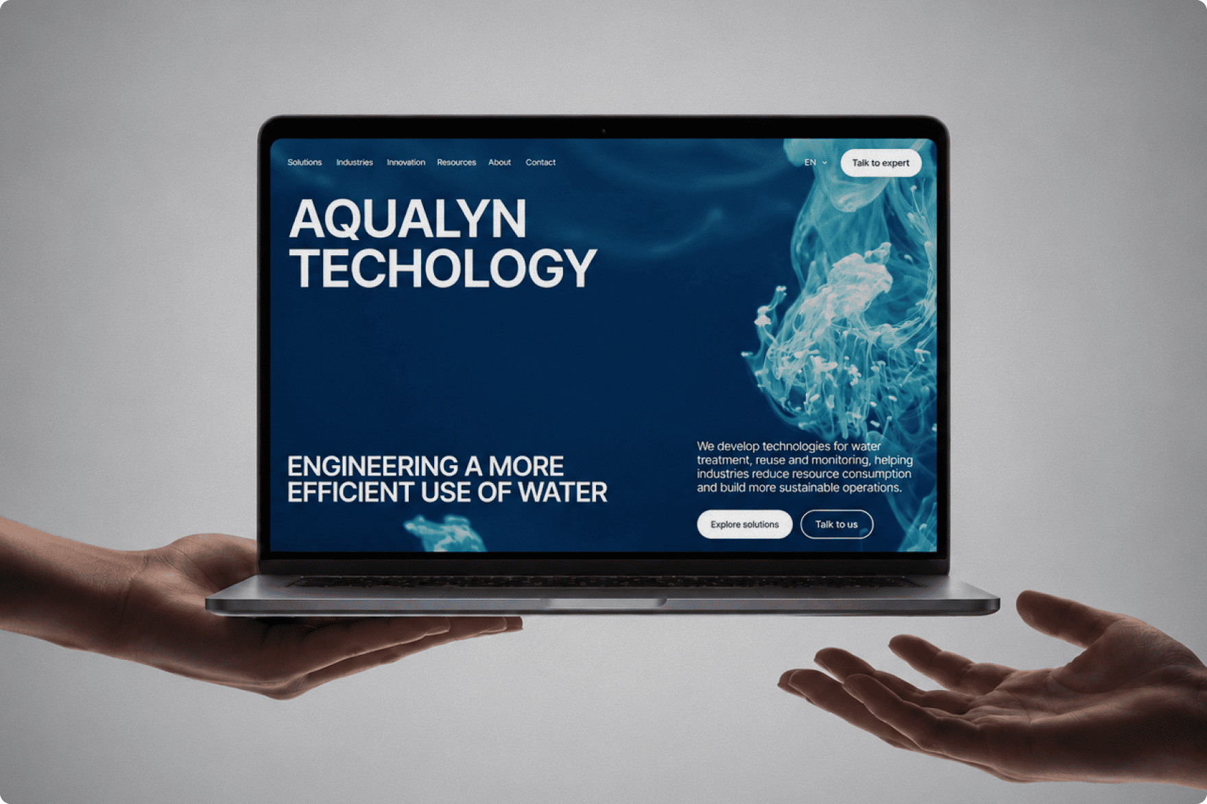 Corporate website white-label