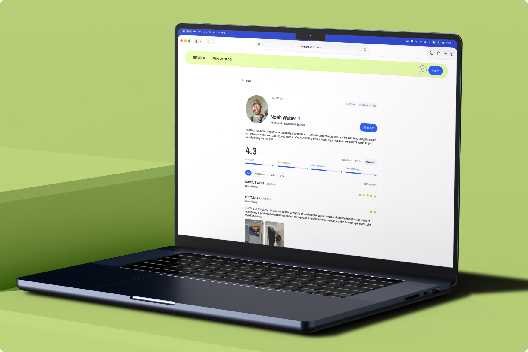 Services marketplace white-label